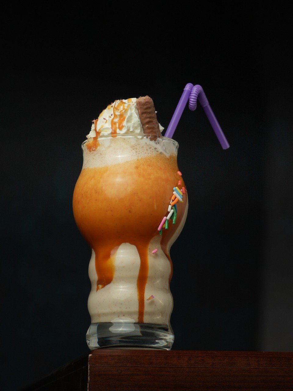 ميلك شيك كراميل